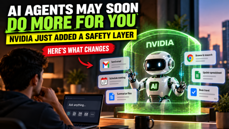 AI agents performing everyday tasks behind a safety layer designed to control their actions